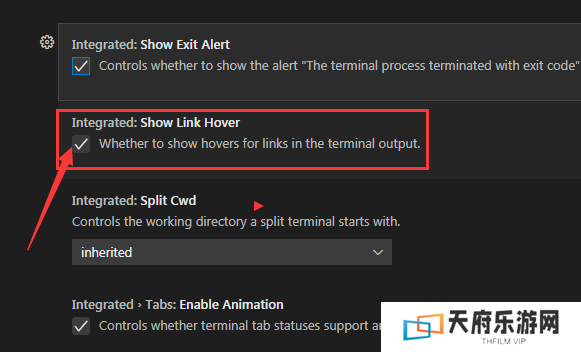 vscode怎么关闭鼠标悬停显示链接