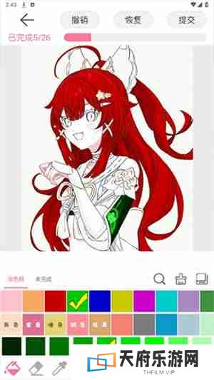 漫芽糖简笔画怎么上色