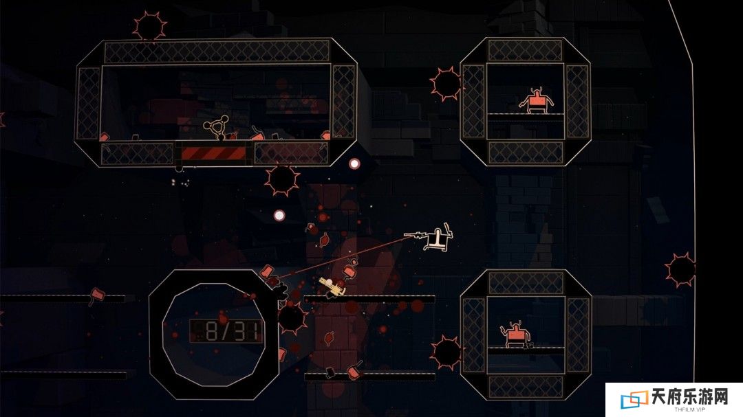 硬核平台跳跃游戏《Shotgun Cop Man》Steam页面开放 发售日待定