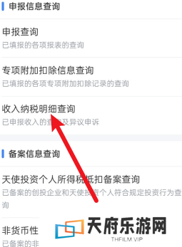 个人所得税app如何查询年收入纳税明细